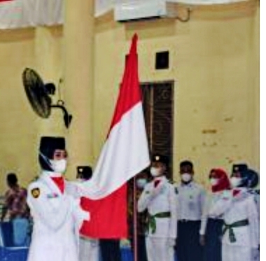 33 Orang Pasukan Pengibar Bendera Tahun 2021 Dikukuhkan Bupati Natuna