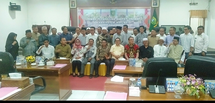 DPRD Natuna Resmi Berikan Rekomendasi Pembentukan Provinsi Natuna