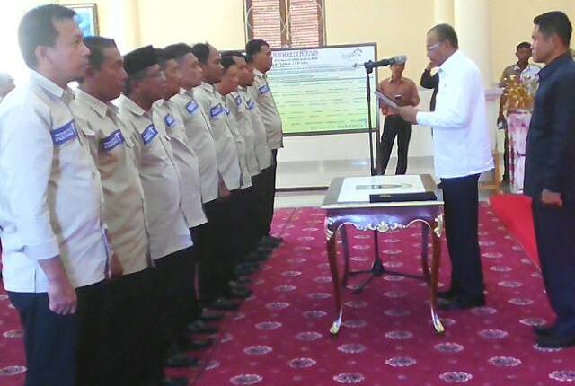 Bupati Natuna Kukuhkan TIM TP3N Pariwisata Natuna