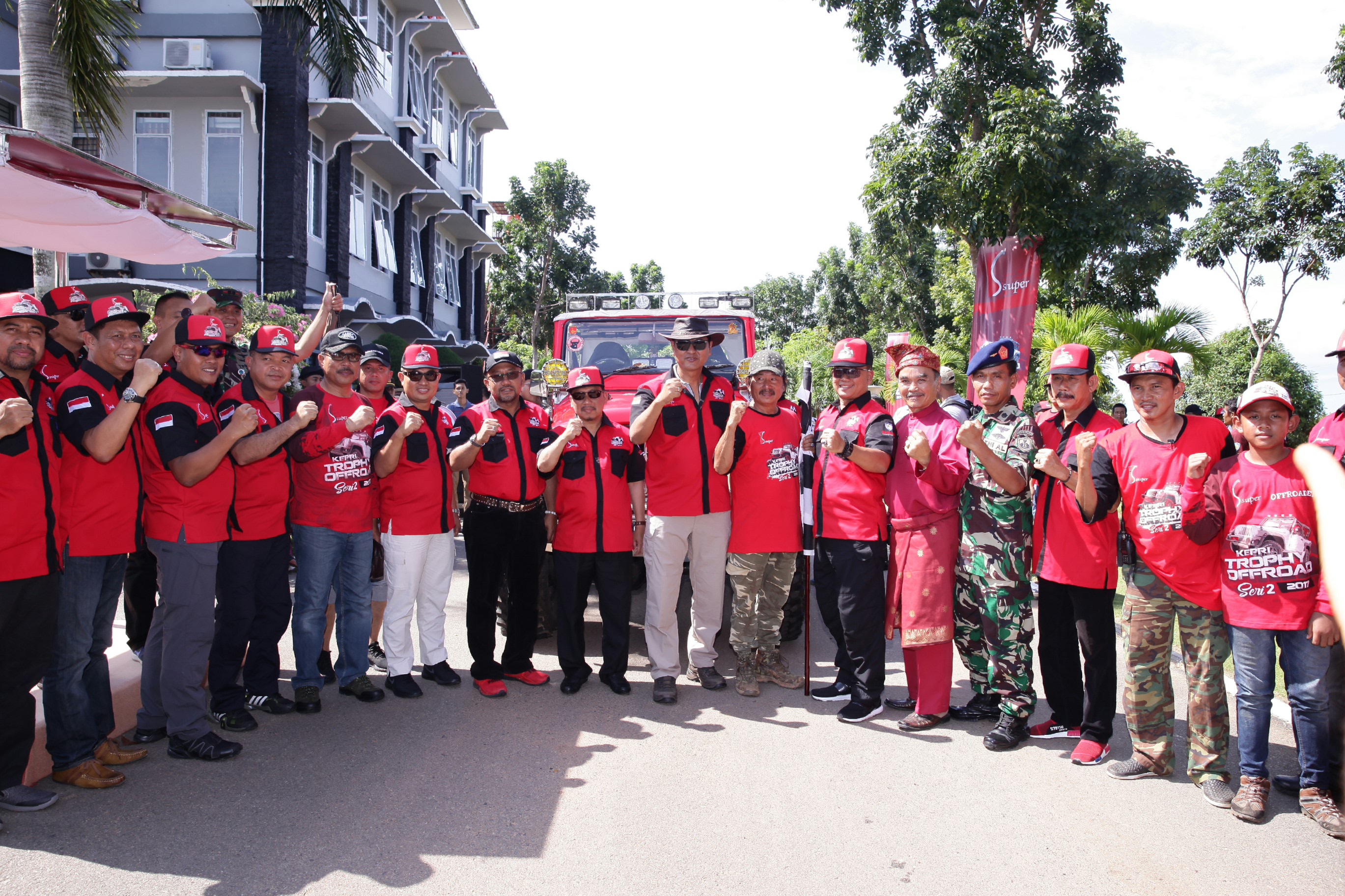 Foto Pelepasan Event Trophy Kepri Off Road 2017