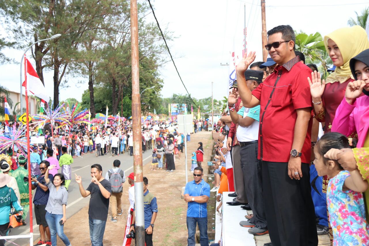 Ribuan peserta meriahkan UTH RI ke 72 di Bintan Timur