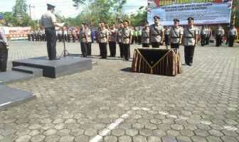 Polres Tanjungpinang Serahterimakan Sejumlah Perwira