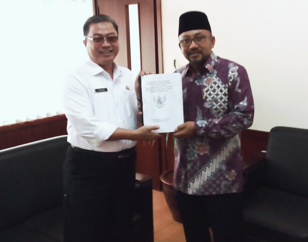 Jenderal Tata Ruang, Sudarsono kepada Walikota Tanjungpinang H Lis Darmanyah