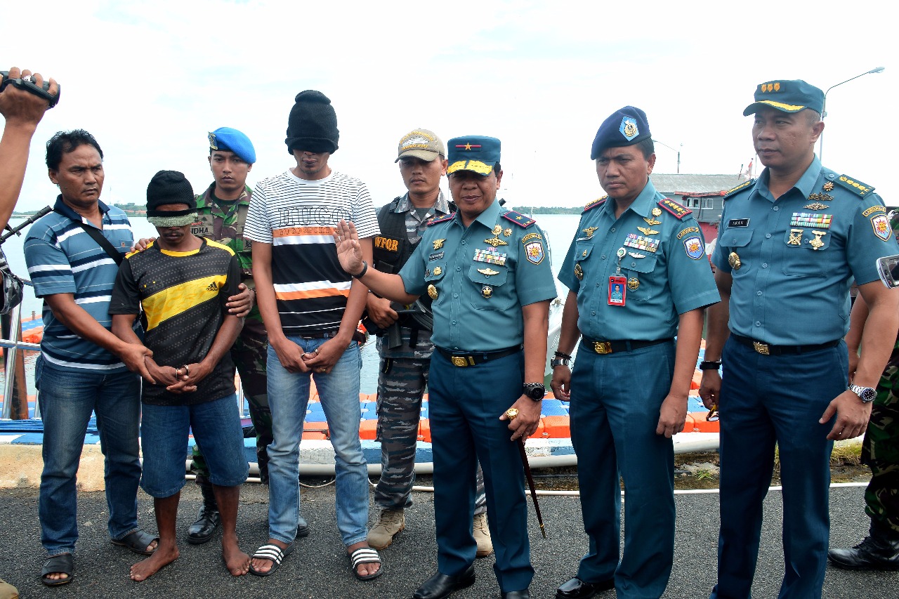 Tiim WFQR Lantamal IV Berhasil Bekuk Jaringan Narkoba Internasional 
