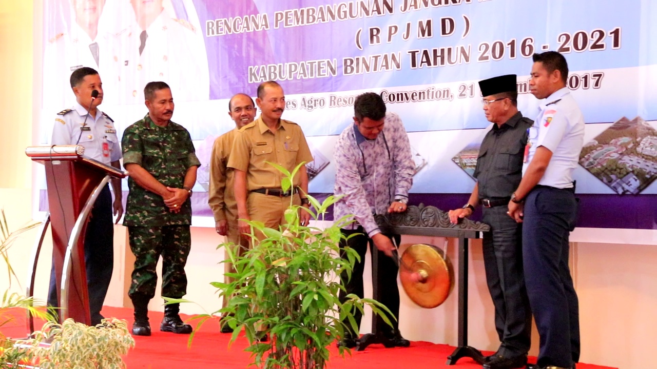 Pemkab Bintan Gelar Musrenbang Revisi RPJMD Tahun 2016-2021