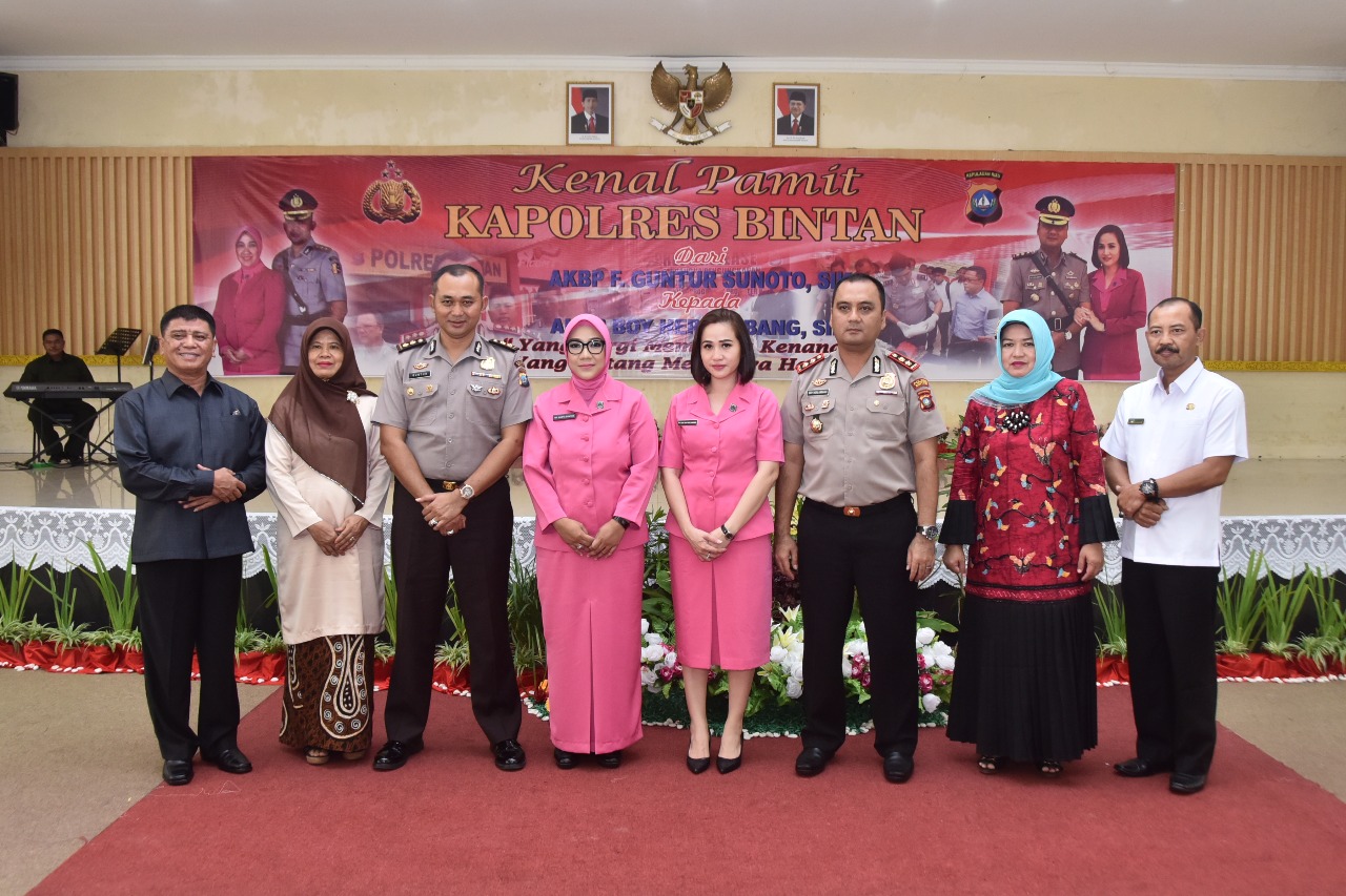 Dalmasri Ucapkan Selamat Datang Kepada Kapolres Bintan  Yang baru