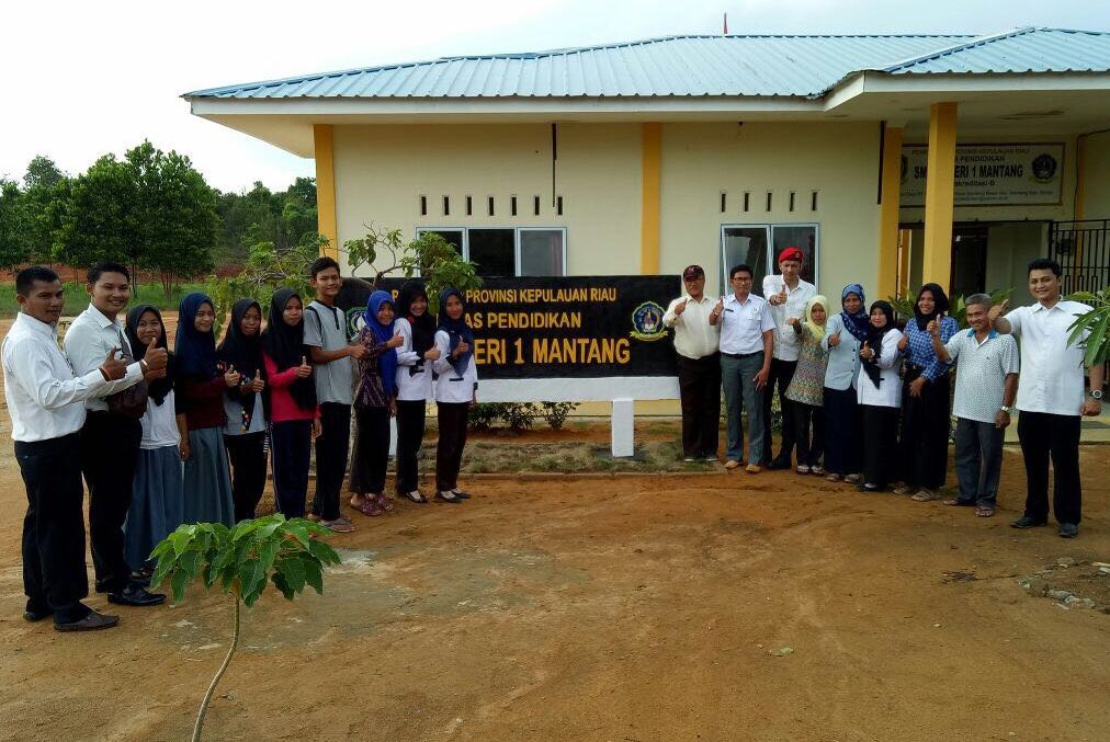 Kasi Sarana dan Prasarana SMA Disdik Kepri Tinjau SMAN 2 Pesisir
