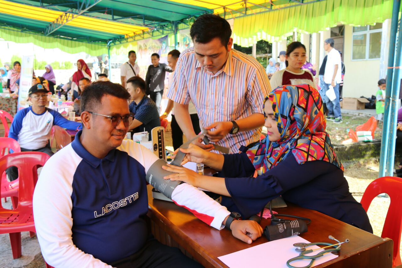 IDI Cabang Bintan Gelar Bakti Sosial Di Desa Air Glubi