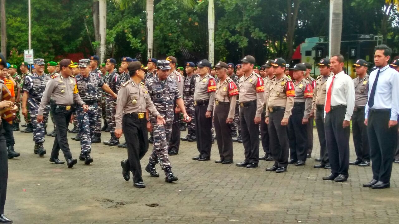 Kombes Pol Hariadi Pimpin Apel Gelar Pasukan Ops Mantap Praja 2018