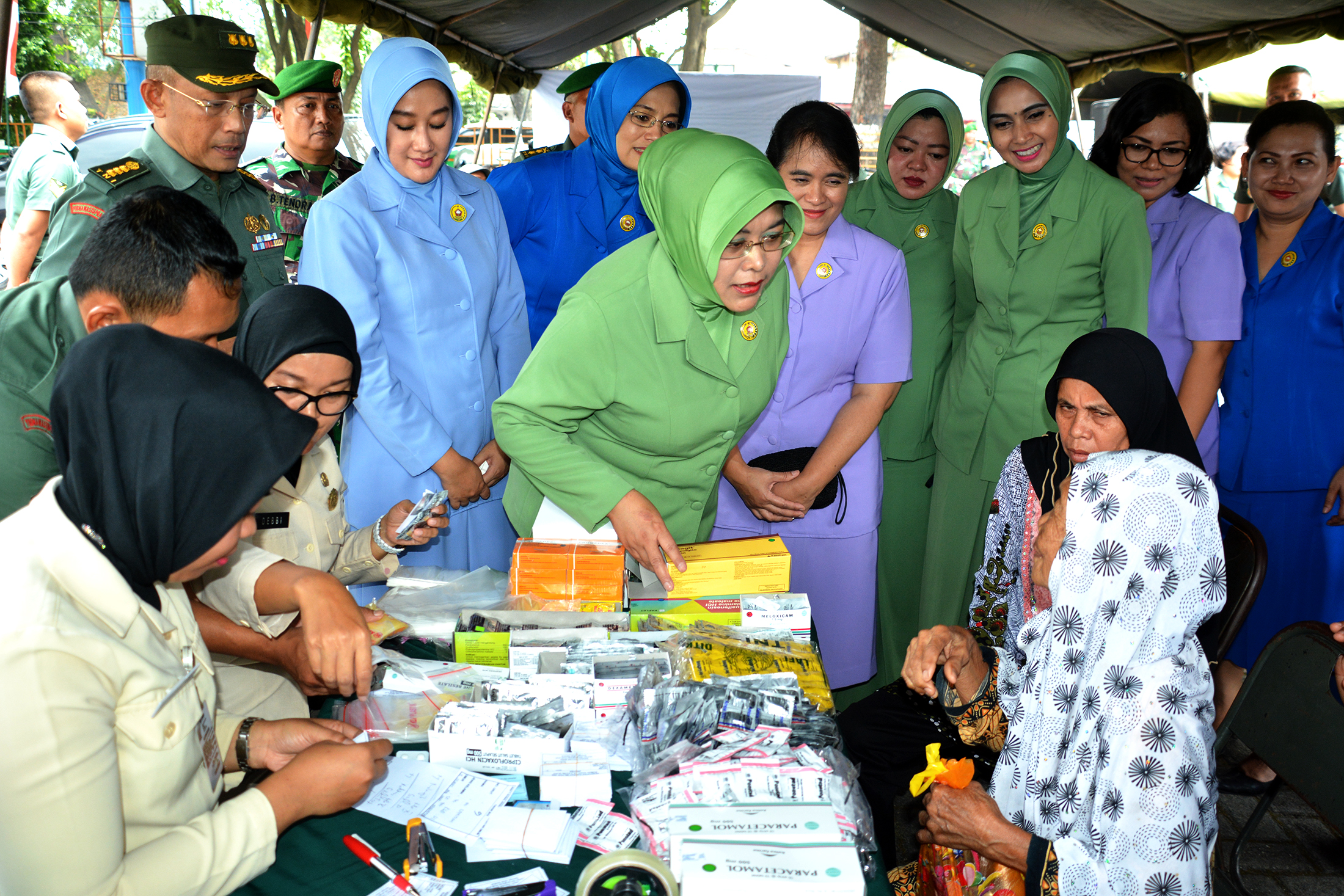 Ketua Persit KCK PD I/BB : Cegah Dini Penyakit Kanker