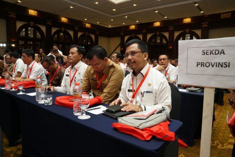 Sekda Hadiri Rakornas Tim Terpadu 2018 di Jakarta