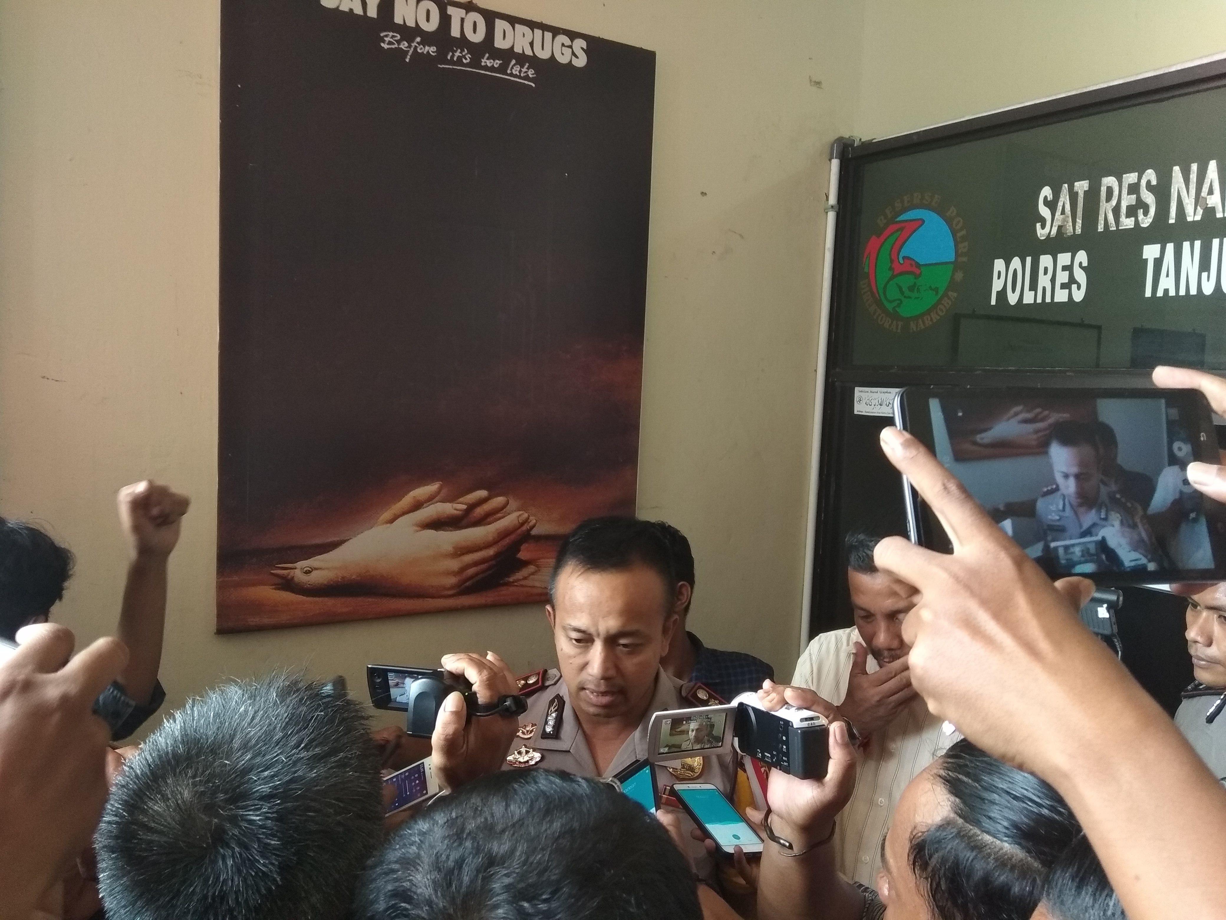 Tim Satnarkoba Polres Tanjungpinang Bekuk ASN Pemprov Kepri