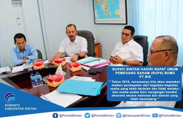 BUMD Bintan PT BIS Raih Laba Bersih 271 Juta Lebih 2017