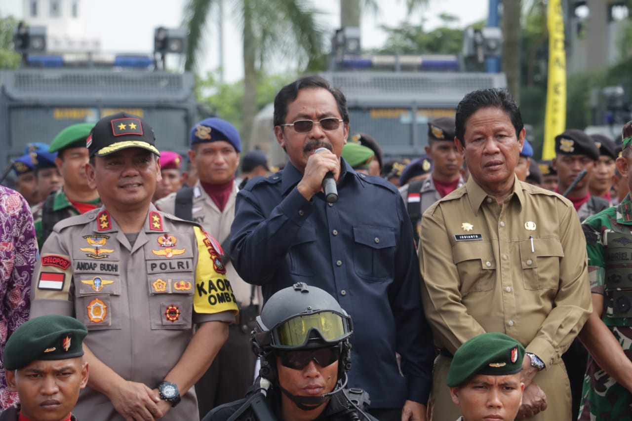 APEL GELAR PASUKAN OPERASI KEPOLISIAN TERPUSAT “MANTAP BRATA SELIGI – 2018