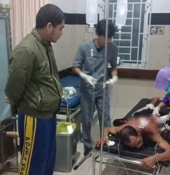 Malang Nian Nasib Edi Riswandi, Disabet Warga Pakai Parang Hingga Keritis