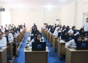 Dari 1.94 Mengikuti Seleksi Dasar Uji Kompetisi CAT CPNS Dibintan Hanya 61 Yang Lulus