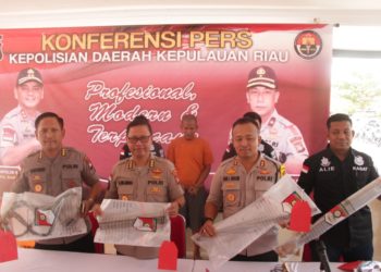 Polres Tanjungpinang Ungkap Pembunuhan Berencana Purnawirawan TNI AL