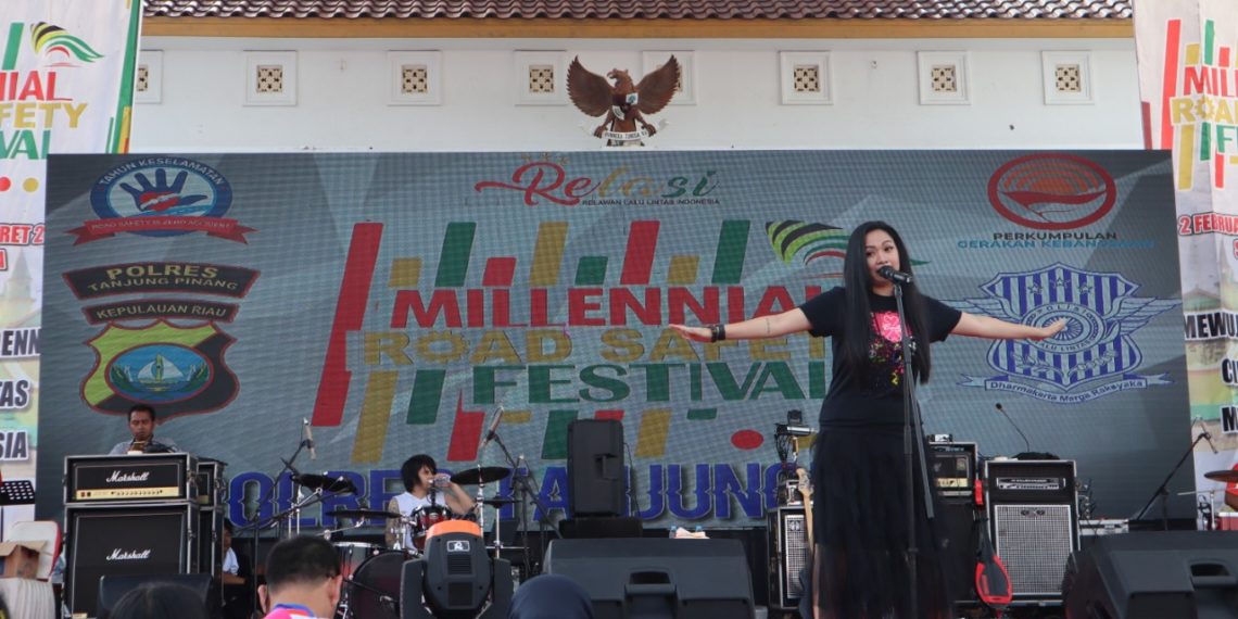 Band Cokelat Tampil Diacara MRSF 2019 Tanjungpinang
