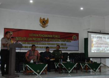 Kapolres Tanjungpinang Jadi Nara Sumber dikegiatan PAM Pemilu