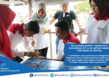 Tahun ini Insentif Kader Posyandu Bintan Naik 100%