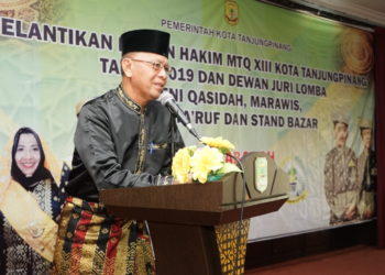 Walikota Lantik Dewan Hakim dan Juri MTQ ke XIII tingkat Kota Tanjungpinang