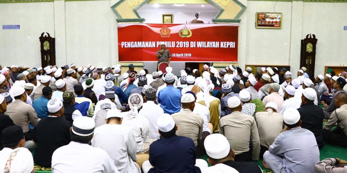Upaya Pengamanan Prmilu 2019 Polda Kepri Turunkan 21 Tim Dari TNI-Polri