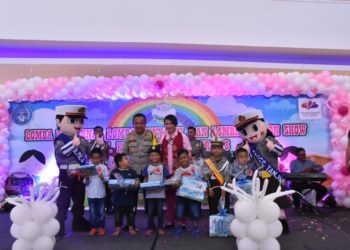 Polres Tanjungpinang Gelar Berbagai Perlombaan Untuk Anak TK