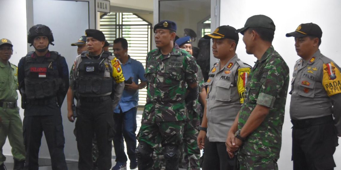 Untuk Memastikan Keamanan TNI Polri Tinjau PPK Pemilu 2019 Se Kota Tanjungpinang