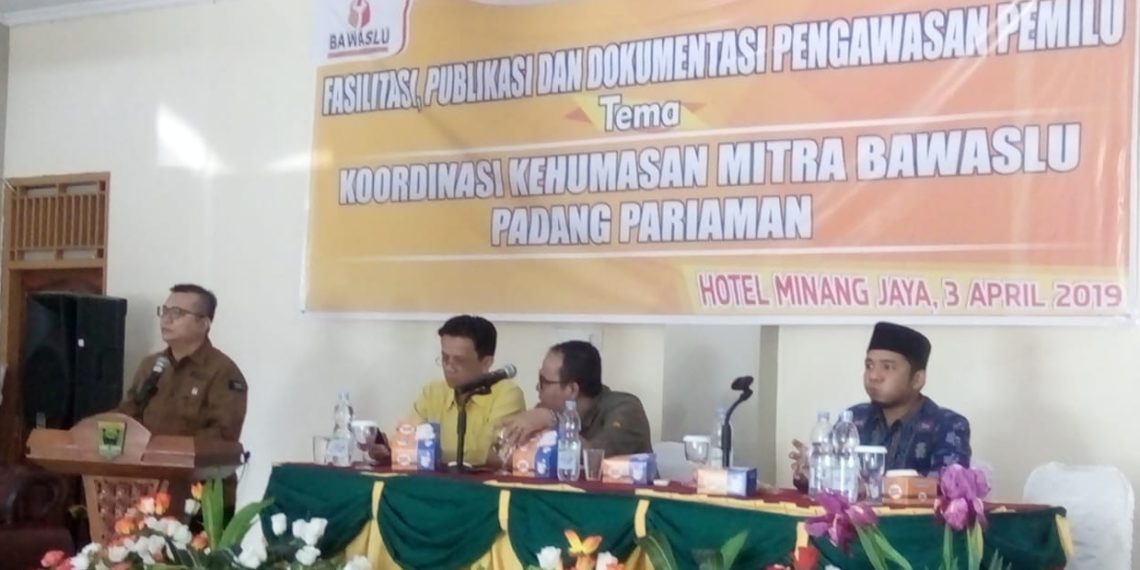Bimtek Padang-Pariaman Fasilitasi Publikasi Dan Dokumentasi Pemilu