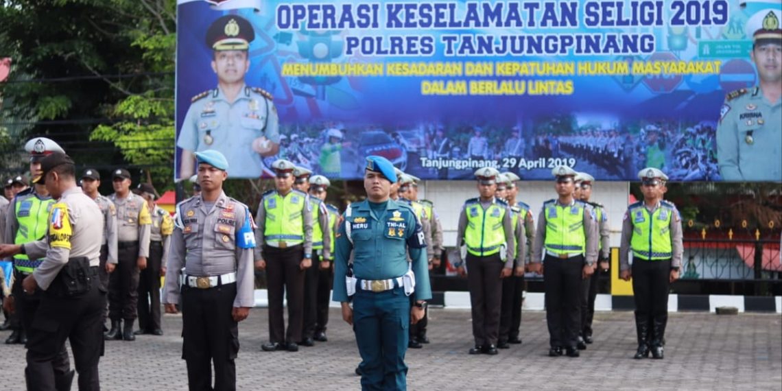 Polres Tanjungpinang Gelar Apel Pasukan