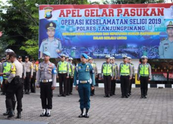 Polres Tanjungpinang Gelar Apel Pasukan 