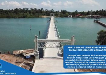 Horee…. Jembatan Pengujan Sudah Bisa Dimanfaatkan Masyarakat
