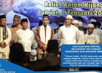 Kunjungan UAS Kebintan, Nikmati Secangkir Teh Hangat, Gonggong, lihat Pemuda & pemudi Maghrib Mengaji
