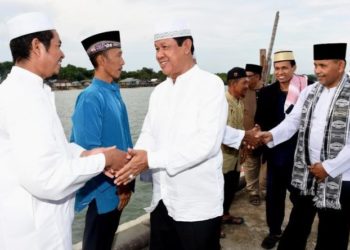 Isdianto dan Rombongan Safari Ramadhan di Pulau Jaga Mengingatkan masalalunya