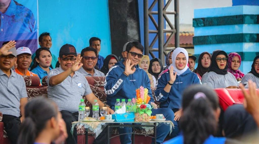 Bupati Bintan Resmi Buka O2SN Dilapangan Relief Antam Kijang