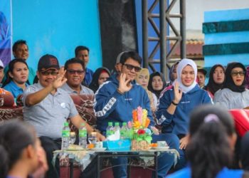 Bupati Bintan Resmi Buka O2SN Dilapangan Relief Antam Kijang