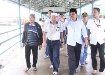 Gubernur Sidak Dipelabuhan Sri Bintan Pura Untuk Memastikan Arus Mudik Lebaran Ini Berjalan Lancar