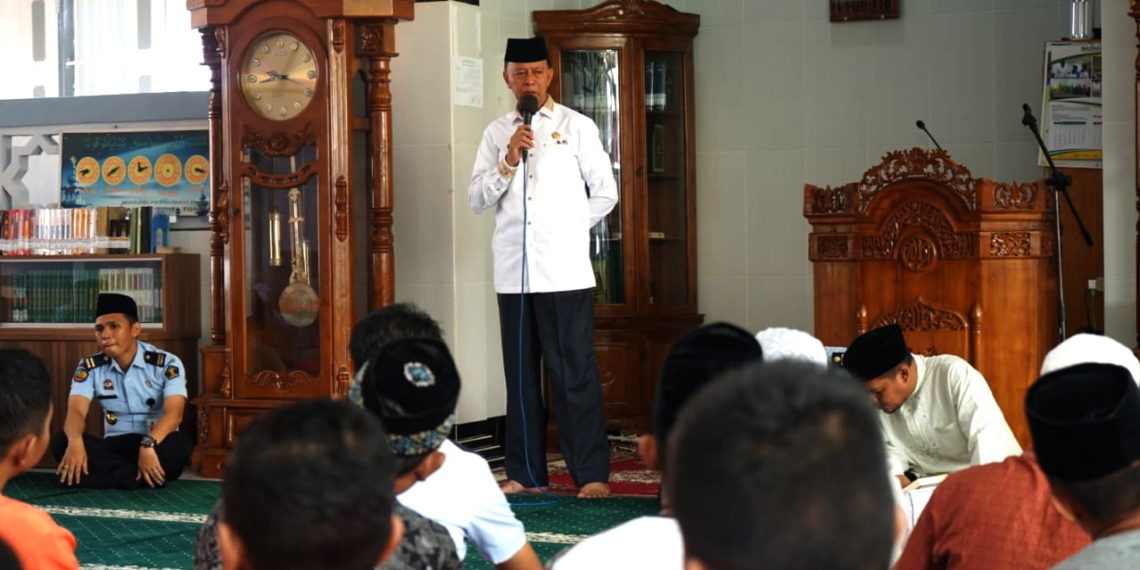 Walikota Beri Tausiyah kepada Warga Binaan Rutan Pesantren Ramadhan