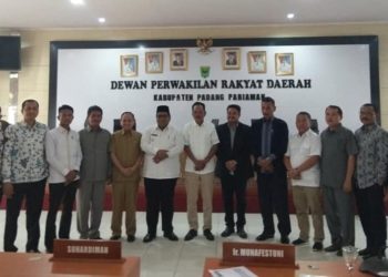 LKPJ Kabupaten Padang Pariaman Diterima Dan Disahkan DPRD