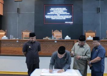 DPRD dan Bupati Dharmasraya Sepakati KUA – PPAS 2020
