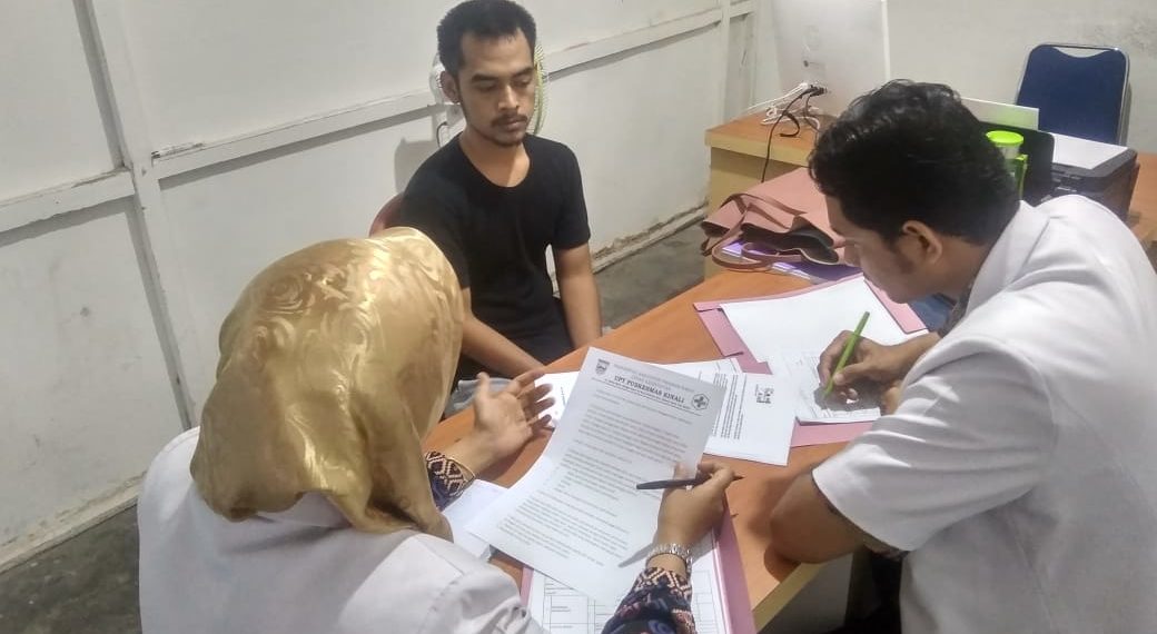 BNN Laksanakan Asesmen Terpadu Terhadap Pelaku Penyalah Gunaan Narkotika