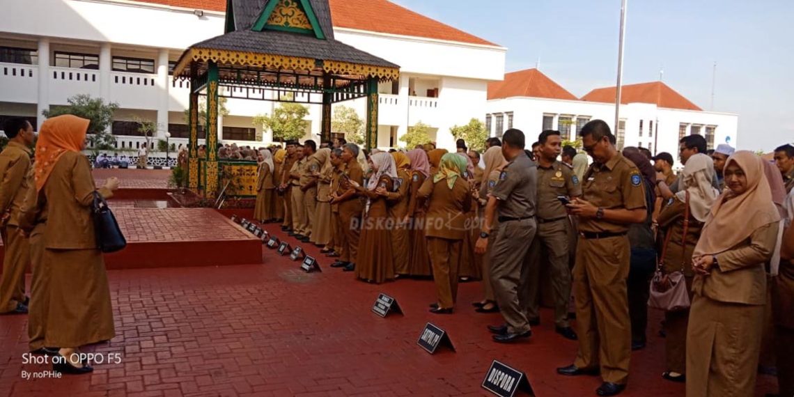 Baru 60 Persen Pejabat Eselon IV Ikuti Tes Urin