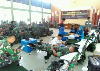 Hut Yonkomposit 1/Grapati pertama, 2019 Gelar Donor Darah