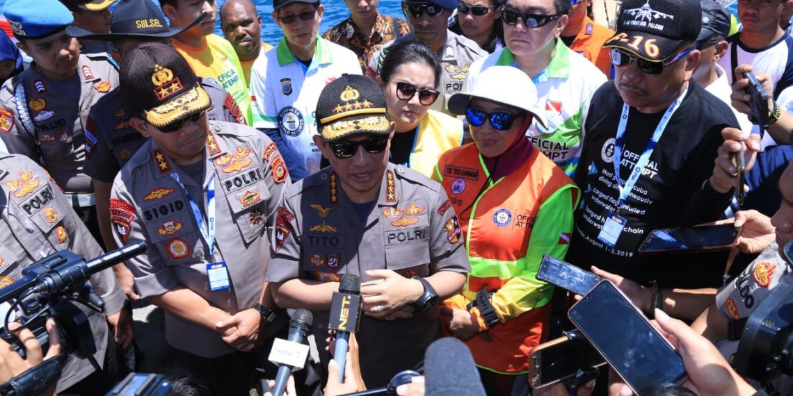 Akhirnya Ivent Bergensi WASI Pecahkan 3 Rekor Selam Dunia