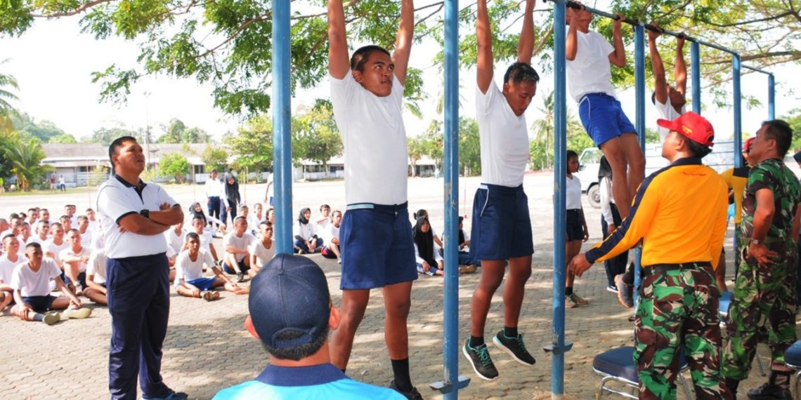 184 Calon Prajurit TNI AL Panda Lantamal IV Mengikuti Tes Garjas