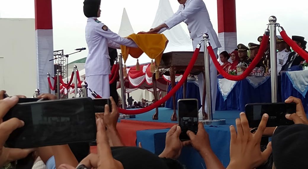 Bupati Natuna Pimpin Upacara Peringati HUT RI di Natuna.