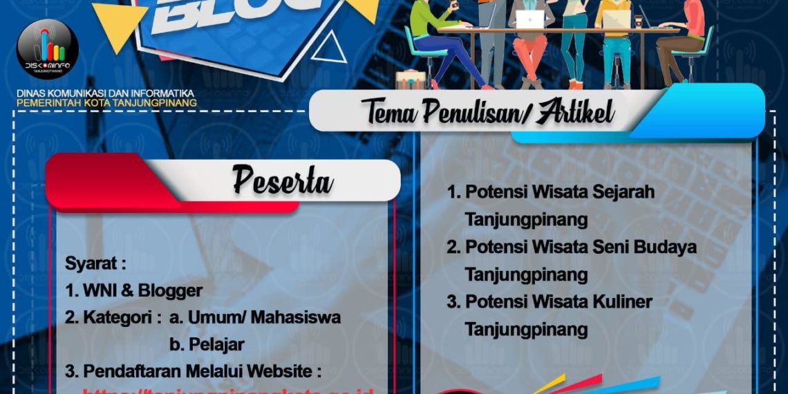 Pendaftaran Lomba Penulisan Blog Diperpanjang Hingga 26 Agustus 2019