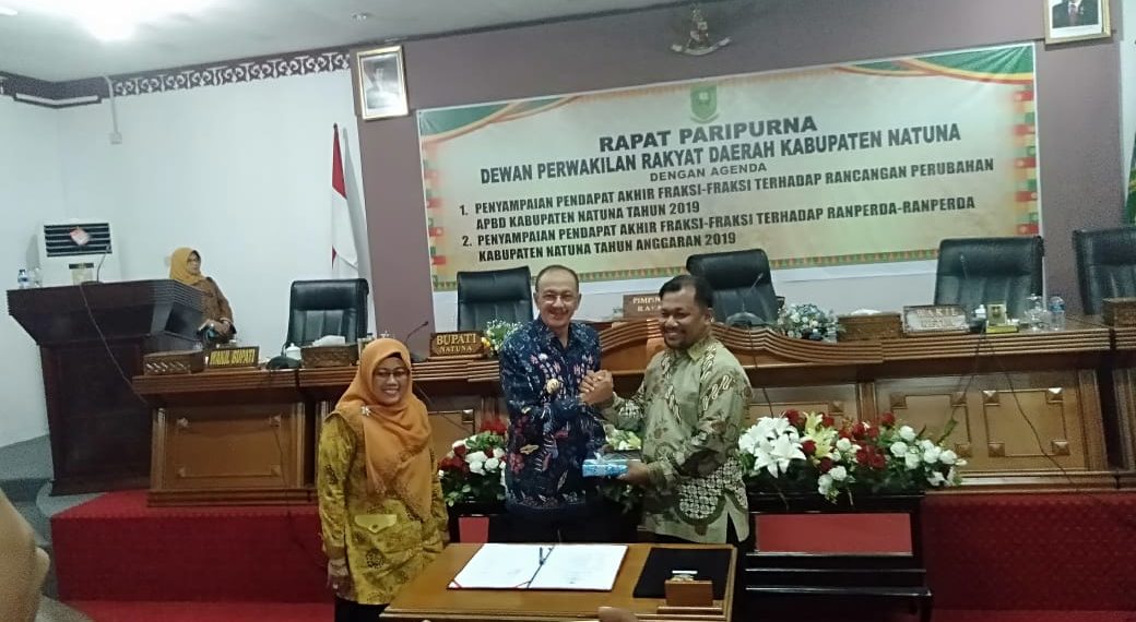 Ketok Palu, APBD-P Natuna Bertambah Rp. 178,20 Miliar