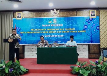 Dinsos Kepri Gelar Rapat Evaluasi