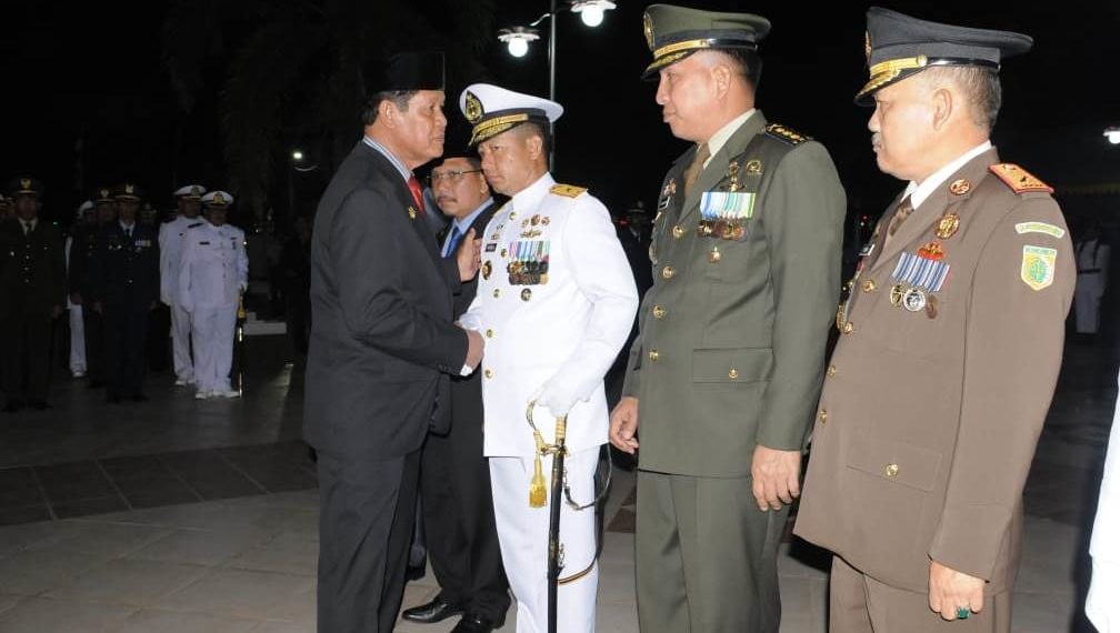 Danlantamal Iv Hadiri Upacara Akrs Di Taman Makam Pahlawan Pusara Bhakti